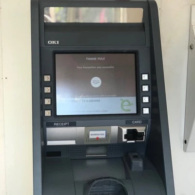 Axis bank atm, India