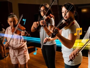 Singing Strings Music Classes, Kalka logo