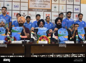 Cycling Federation of India, Delhi logo