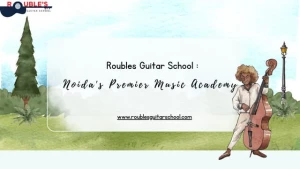 Rouble's Guitar School logo
