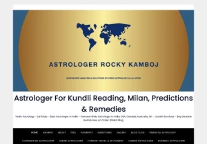 Astrologer Rocky Kamboj logo