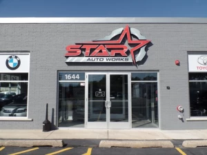 Starr auto works, navi Mumbai logo