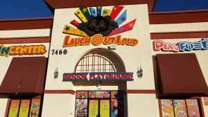 The laughter Punch logo