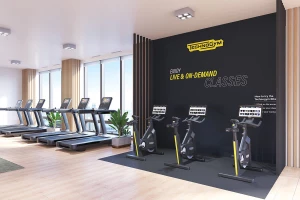 Techno Fit Fitness Centre, Pink town house market, Gurgaon, Haryana logo