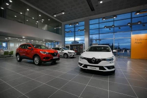 Renault showroom logo