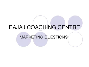 Bajaj Coaching Center logo