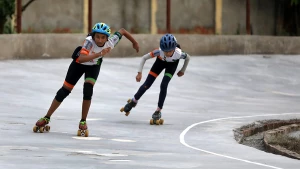 Team wind chasers skating academy, Chandigarh logo
