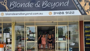 Blonde And Beyond Unisex Salon logo