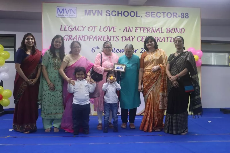 "Celebrating Timeless Bonds: MVN Kindergarten's Heartwarming Grandparents' Day"