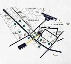 3 BHK apartment for sale in Myst Aerotown Mohali | Luxury 3 BHK apartment for sale in Mohali