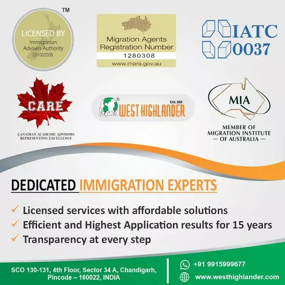 West Highlander  - Best immigration Consultant | Chandigarh Top Consultant in Chandigarh | Ludhiana