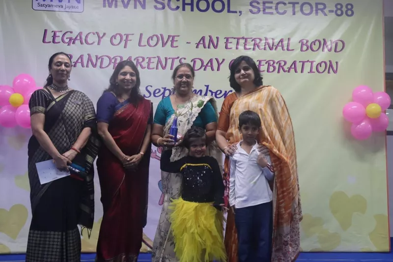 "Celebrating Timeless Bonds: MVN Kindergarten's Heartwarming Grandparents' Day"