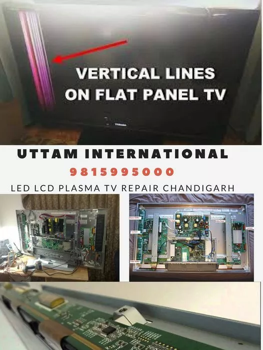 "Expert LED, LCD, Plasma TV Repair Services in Chandigarh – Uttam Electronics"